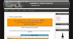 Desktop Screenshot of domaine-la-croix-de-marche.fr